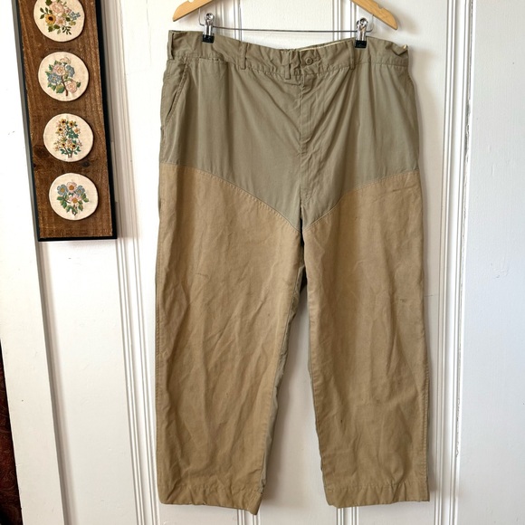 1970s Vintage Abercrombie & Fitch Safari Canvas Leg Pants